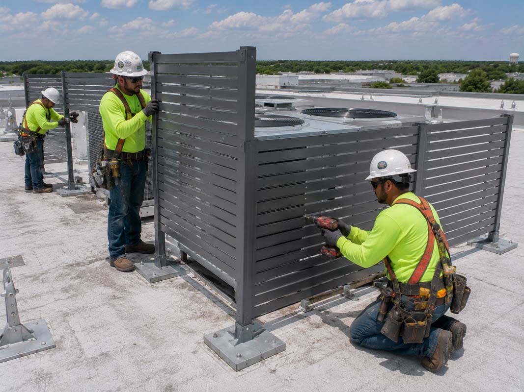 Commercial Equipment Screens