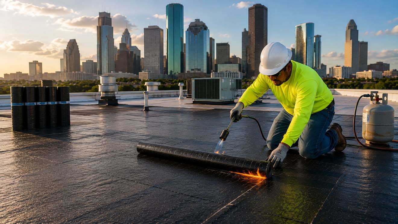 Commercial Modified Bitumen Roofing
